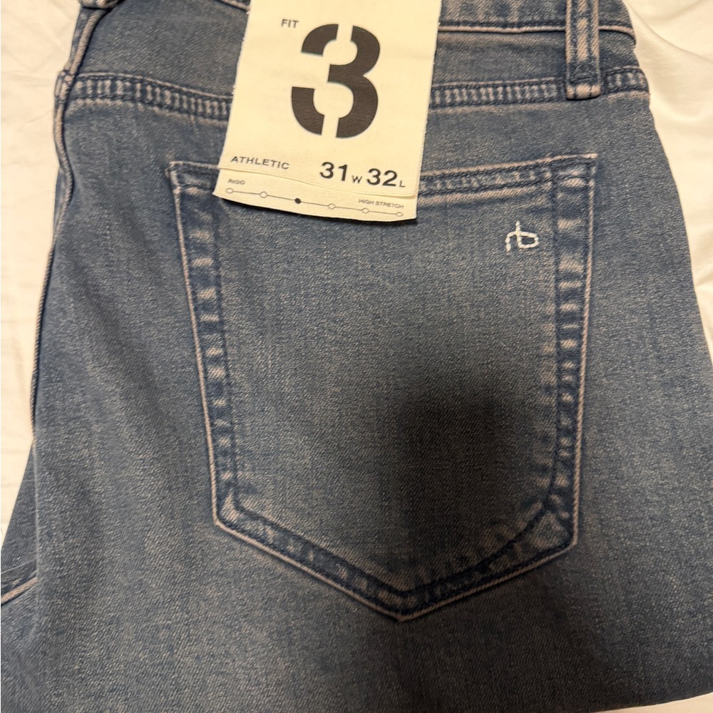Rag & Bone Fit 3 Athletic Jeans
Authentic Stretch in Infuse Graphite Blue